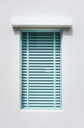 Exterior of house building with clearstory window, canopy, venetian blind or slate. That...