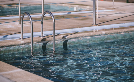 Private swimming pool in a house