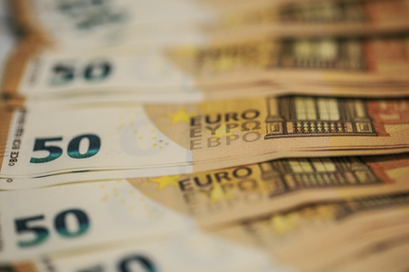 50 Euros banknotes