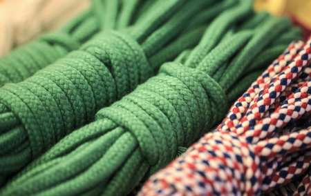 different kind of ropesの写真素材