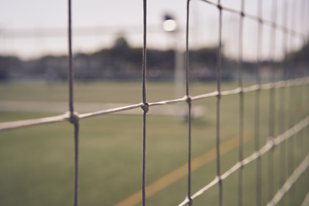 Artificial grass stadium in spainの写真素材