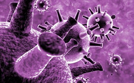 3d render .World coronavirus pandemic . Covid-19の写真素材