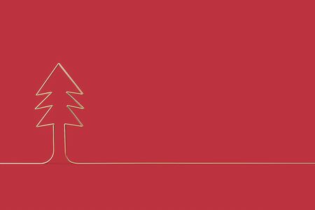 3D christmas postcard wallpaper .Merry Christmas concept . 3D illustration. 3d renderingの写真素材