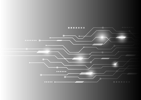 vector background abstract technology communication conceptのイラスト素材
