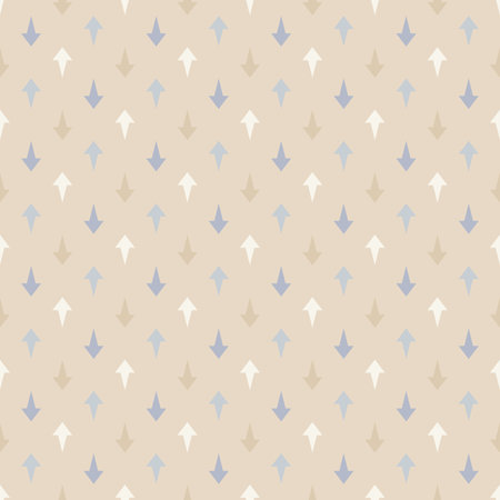 Arrow seamless pattern. Abstract geometric background.のイラスト素材