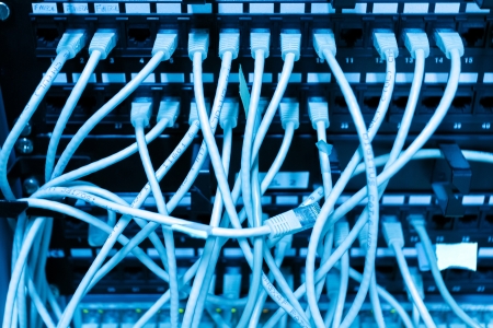 Network switch and ethernet cables