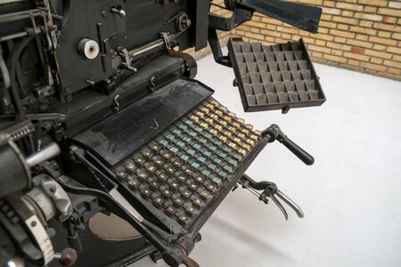 Linotype was the industry standard for newspapers, magazines and posters from the late 19th century