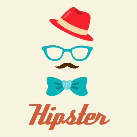 Hipster manのイラスト素材
