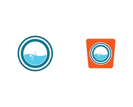 Laundry   icon  illustration designのイラスト素材