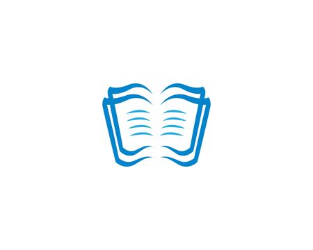 Book logo icon illustration designのイラスト素材