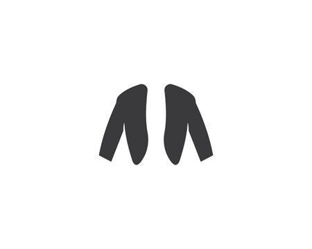 Clothing logo template vector icon illustration designのイラスト素材
