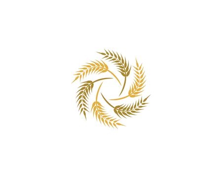 Wheat vector icon illustrationのイラスト素材