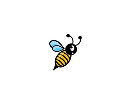 Bee  vector icon illustrationのイラスト素材