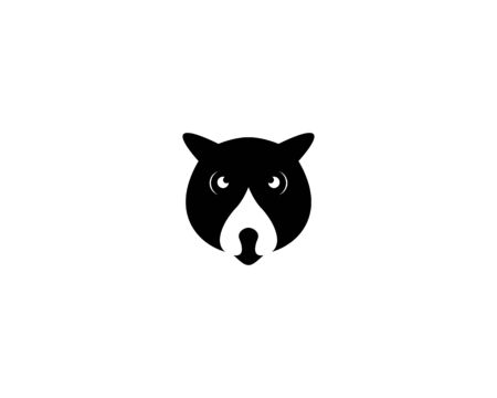 Bear logo template vector iconのイラスト素材