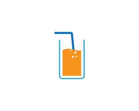 Fresh juice logo icon illustrationのイラスト素材