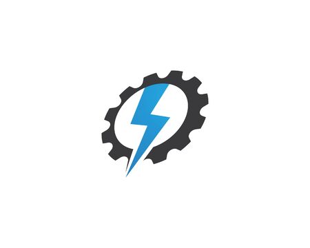 Gear logo template vector icon illustration designのイラスト素材