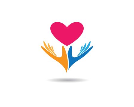 Love  template symbol icon illustration designのイラスト素材