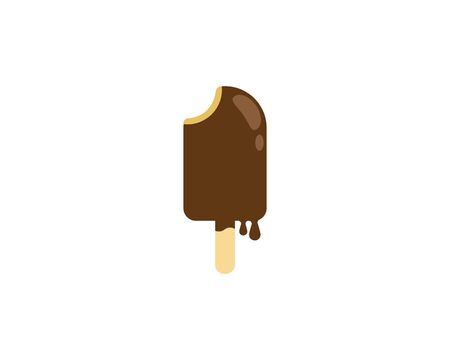 Ice cream vector icon illustration designのイラスト素材