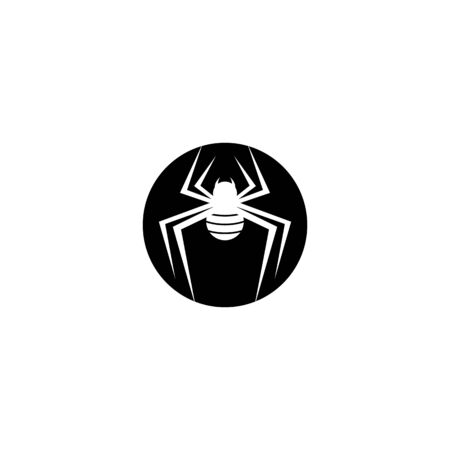 Spider logo icon illustration designのイラスト素材