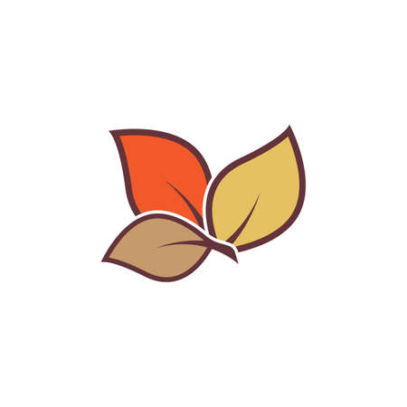 Autumn vector icon illustration designのイラスト素材