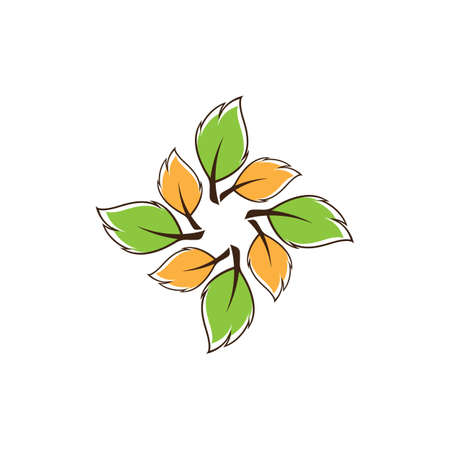 Autumn vector icon illustration designのイラスト素材