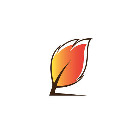 Autumn vector icon illustration designのイラスト素材