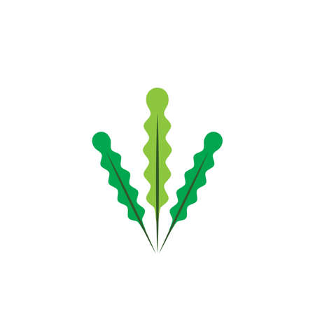 Seaweed logo template vector icon illustration designのイラスト素材