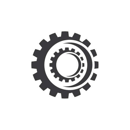 Gear logo vector icon illustrationのイラスト素材