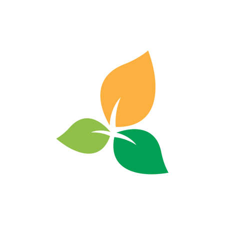 Ecology logo vector icon illustration design