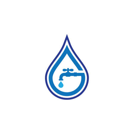 Plumbing icon logo creative vector illustrationのイラスト素材