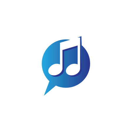 Music creative vector icon illustrationのイラスト素材