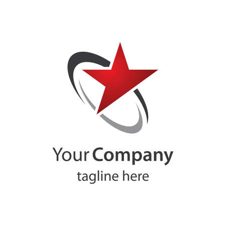 Star logo images illustration designのイラスト素材