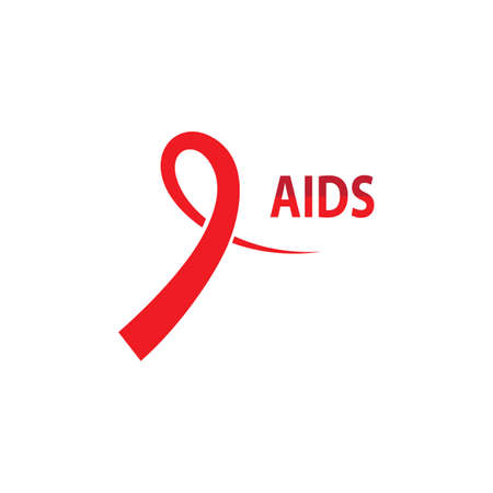 World aids day logo images illustration designのイラスト素材