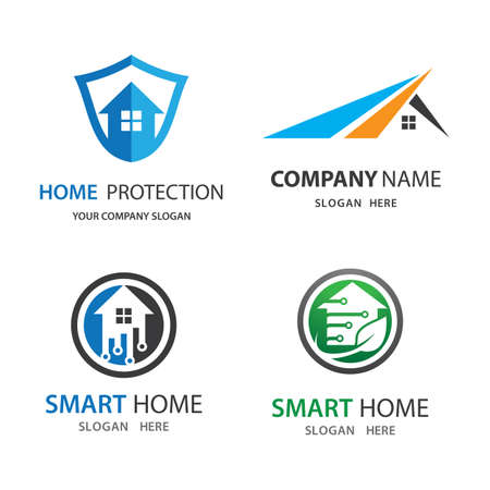 House logo images illustration designのイラスト素材