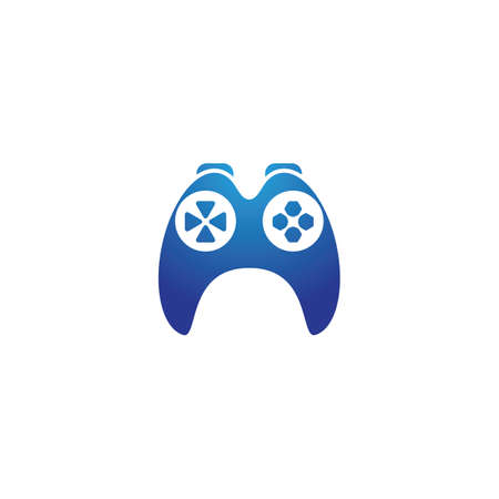 Gamepad logo images illustration design