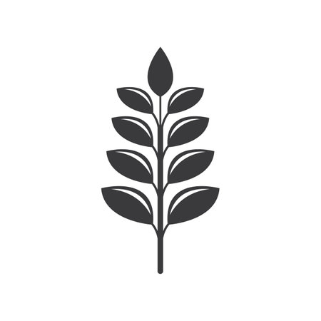 Wheat logo images illustration designのイラスト素材