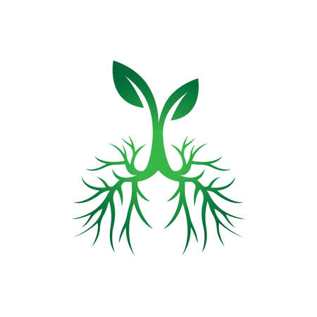 Tree logo images design illustrationのイラスト素材