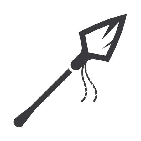 Spear logo images illustration designのイラスト素材