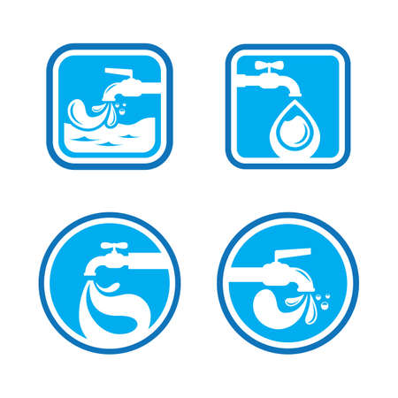 Plumbing logo images illustration designのイラスト素材