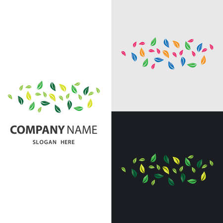 Leaf  images vector illustration designのイラスト素材