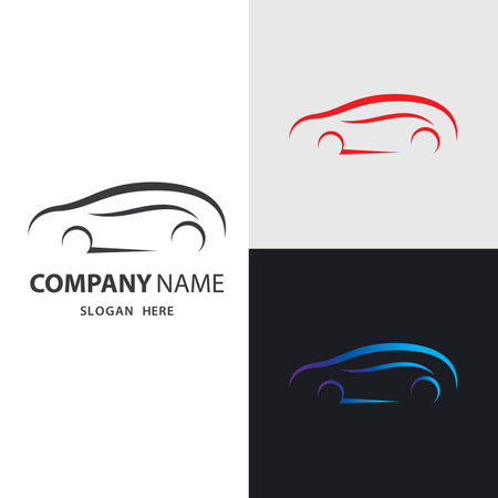 Car logo images illustration designのイラスト素材