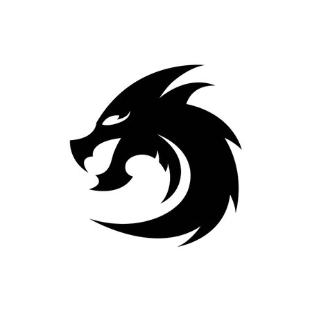 Dragon logo images illustration designのイラスト素材