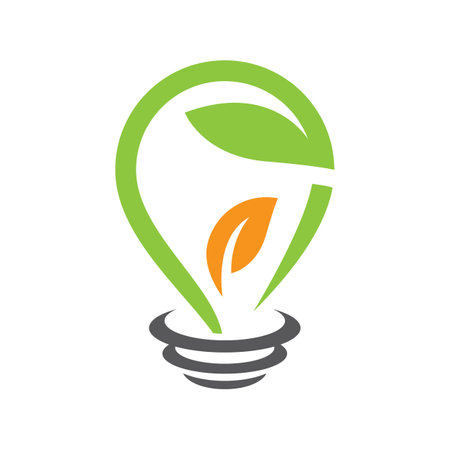 Lightbulb logo images illustration designのイラスト素材