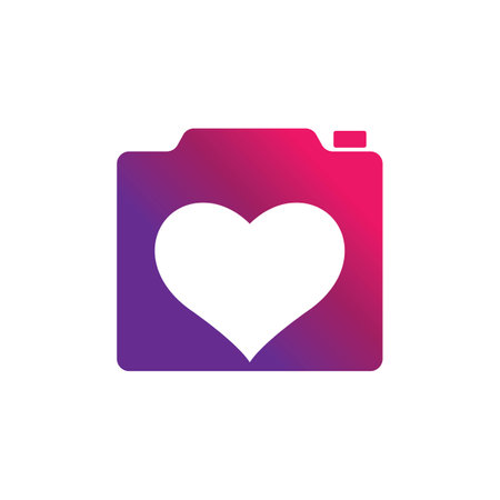 Camera logo images illustration designのイラスト素材
