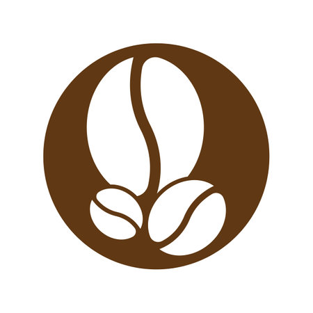 Coffee logo images illustration designのイラスト素材