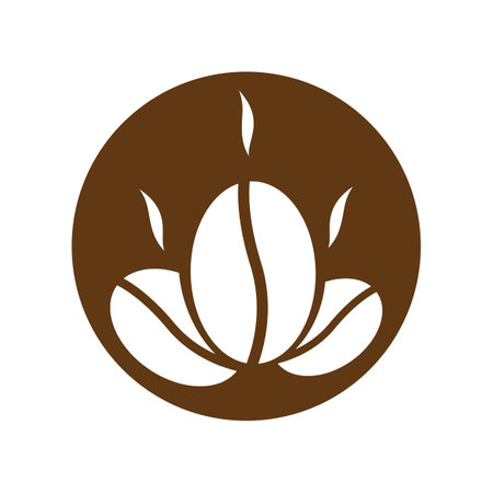 Coffee logo images illustration designのイラスト素材