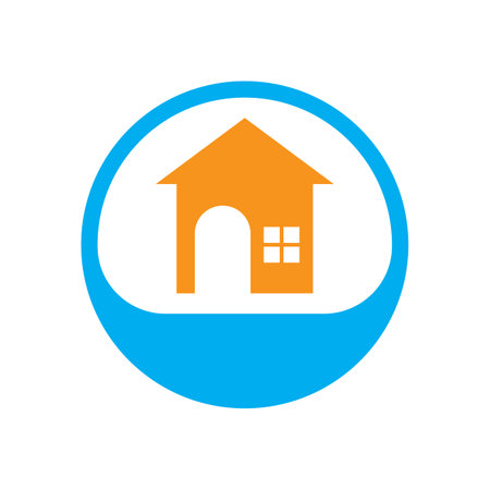 House logo images illustration designのイラスト素材