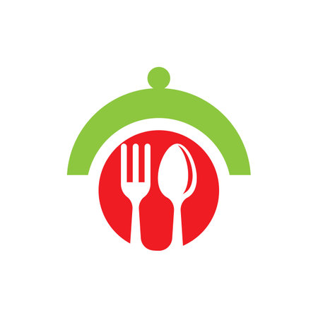 Restaurant logo images illustration designのイラスト素材