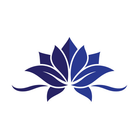 Beauty lotus logo images illustration designのイラスト素材