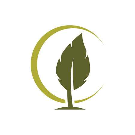 Tree logo images design illustrationのイラスト素材